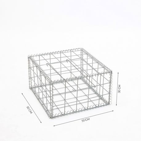 Gabion 50 cm x  50 cm x 30 cm