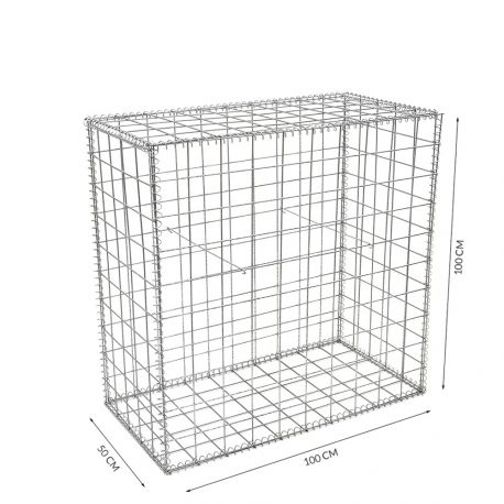 Gabion 100 cm x  50 cm x 100 cm