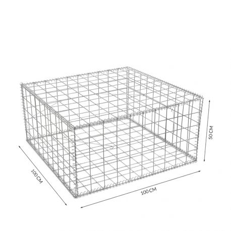 Gabion 100 cm x  100 cm x 50cm