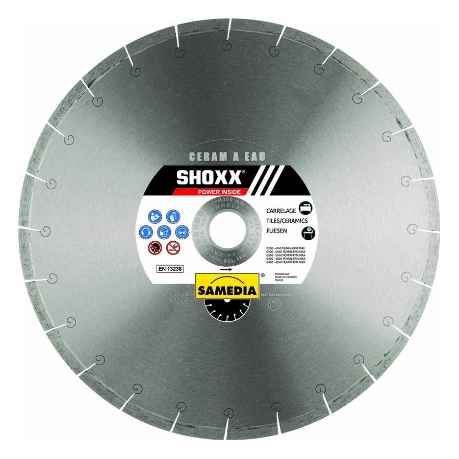 Disque Diamant Shoxx Ceram A Eau