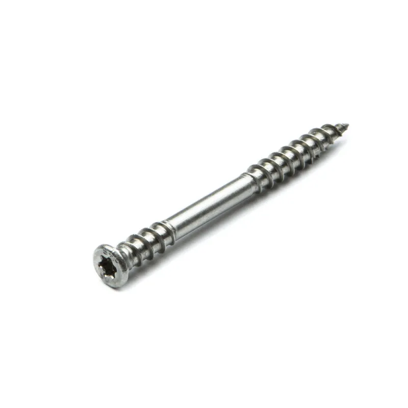 Vite da terrazza - Testa svasata - Acciaio inox A2' 60/27 - 1000 pezzi