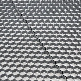 Palette de 33 Stabilisateurs de graviers (63,36 m²) - Gris - 120 X 80 X 3 cm Gris - Rinno Gravel