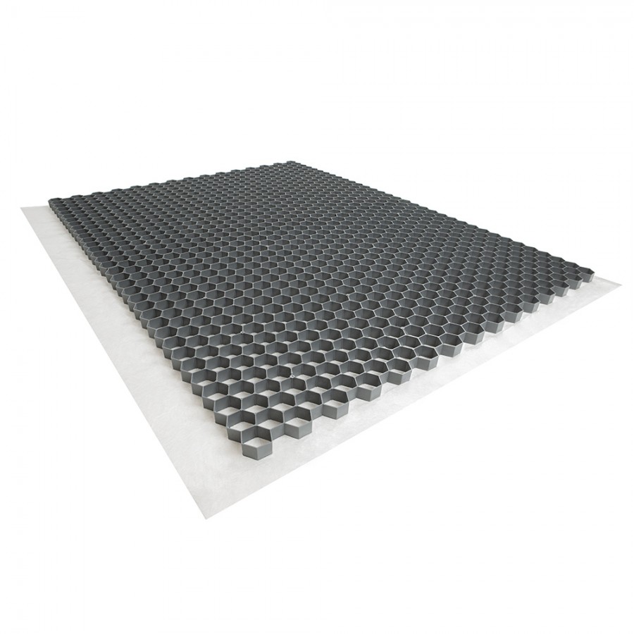 Palette de 33 Stabilisateurs de graviers (63,36 m²) - Gris - 120 X 80 X 3 cm Gris - Rinno Gravel