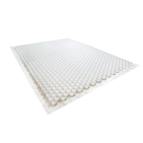 Stabilisateur de graviers 1,92 m² - Blanc - 120 X 160 X 3 cm Blanc - Rinno Gravel