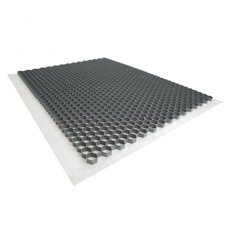 Stabilisateur de graviers 1,92 m² - Gris - 120 X 160 X 3 cm Gris - Rinno Gravel