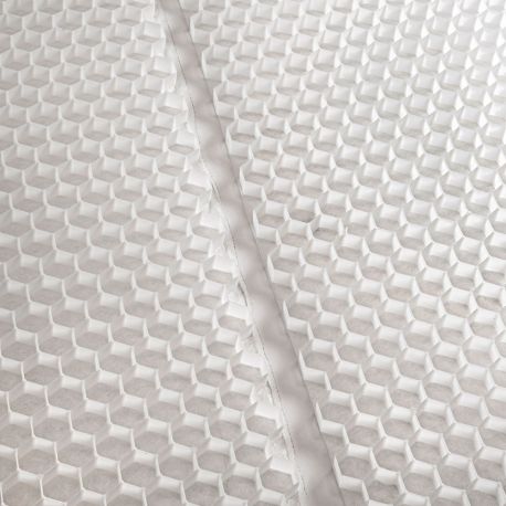 Stabilisateur de graviers 0,96 m² - Blanc - 120 X 80 X 3 cm Blanc - Rinno Gravel