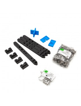 Kit de fixations invisibles pour terrasse en bois - 19/25 mm