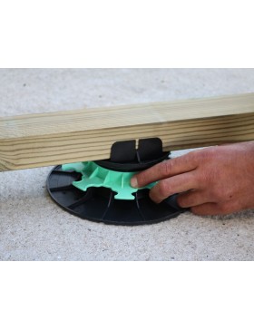 Plot terrasse pour lambourde réglable 40/60 mm JOUPLAST