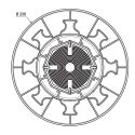 Plattenlager für Fliesen Terrassen - Höhenverstellbar von 40 bis 60 mm - Jouplast