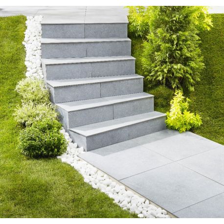 Outdoor modulesca stairs for wood or slab 100 cm MODULESCA