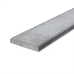 Dalles en béton de 250 cms pour soubassement pour pose de grillage 