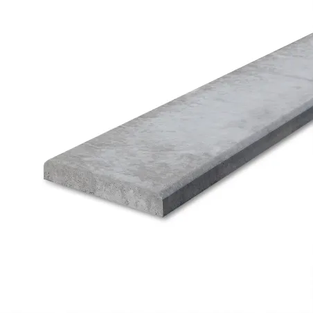 Dalles en béton de 250 cms pour soubassement pour pose de grillage 