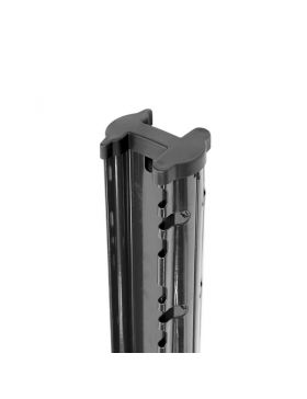 Poteau à encoches GIGA - 700mm - 80x60 mm - pour panneaux GIGA - Capuchon non compris