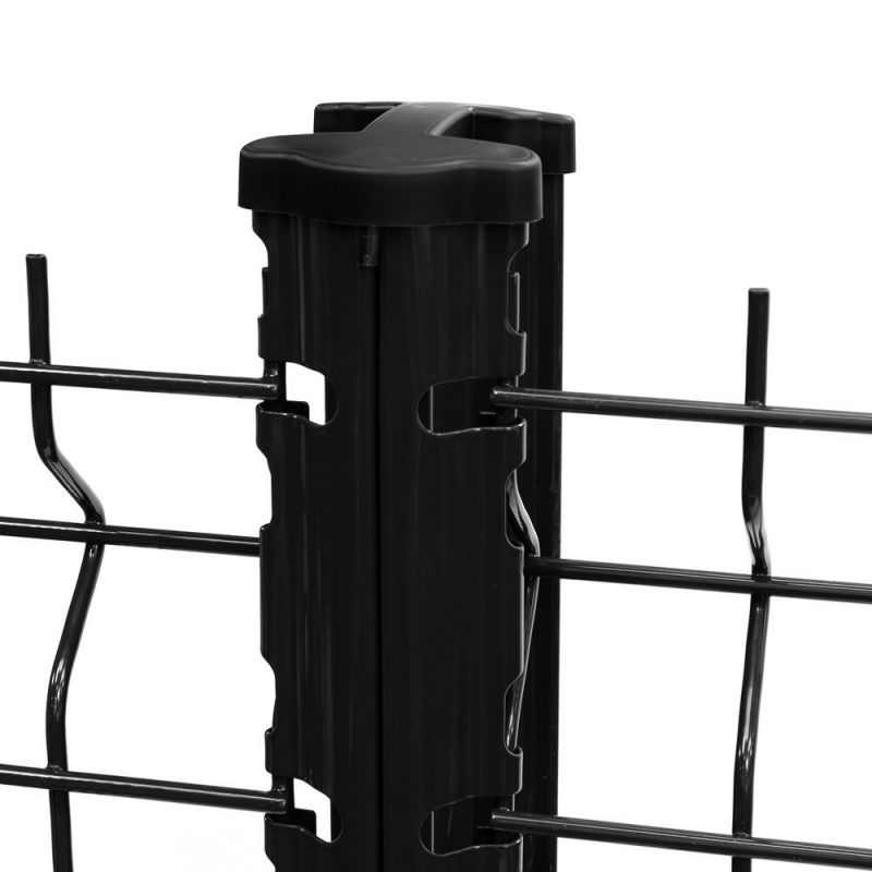 Poteau à encoches GIGA - 700mm - 80x60 mm - pour panneaux GIGA - Capuchon non compris Poteau à encoches GIGA - 700mm - 80x60 mm - pour panneaux GIGA - Capuchon non compris