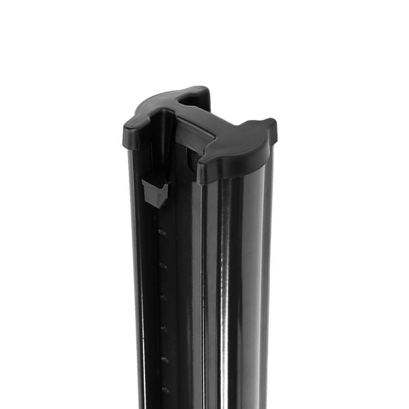 Poteau à clips GIGA - 700mm - 80x60 mm - pour panneaux GIGA - Capuchon non compris Poteau à clips GIGA - 700mm - 80x60 mm - pour panneaux GIGA - Capuchon non compris