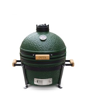 Barbecue Céramique Kamado Medium 40 cm Vert OUTR