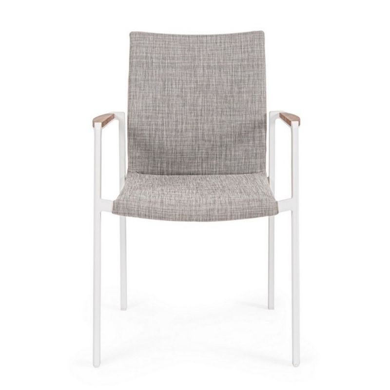 Fauteuil de jardin JALISCO blanc