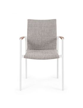 Fauteuil de jardin JALISCO blanc