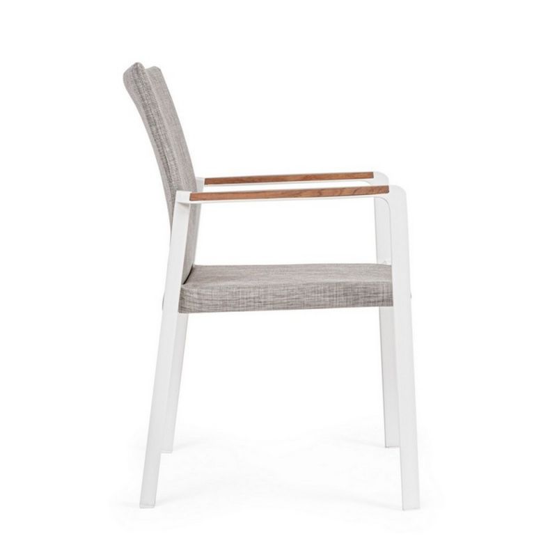 Fauteuil de jardin JALISCO blanc