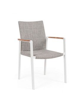 Fauteuil de jardin JALISCO blanc