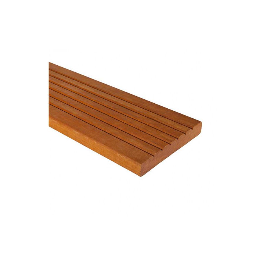 Lame Massaranduba rouge striée KD – 21 x 145 mm