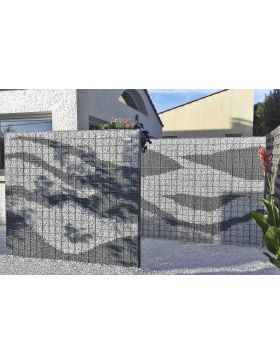 Kit gabion à gravillons 180 x 180 x 10 cm – Sonomuro