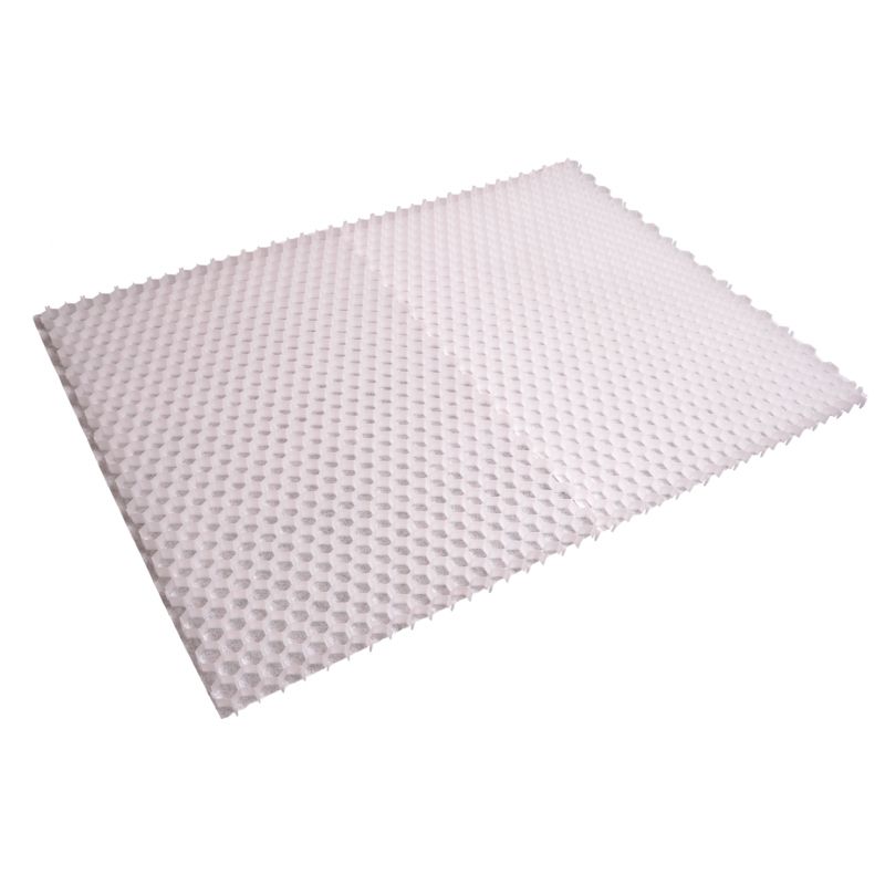 Gravel stabilisation pad 116,6 cm L X 80 cm L X 3 cm - off-white