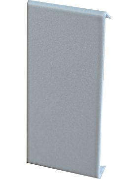 Jonction droite Laqué Gris aluminium