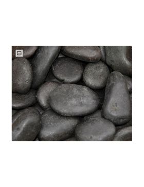 Gravier Pebbles Black Rondo 25/40 - sac de 25 kg