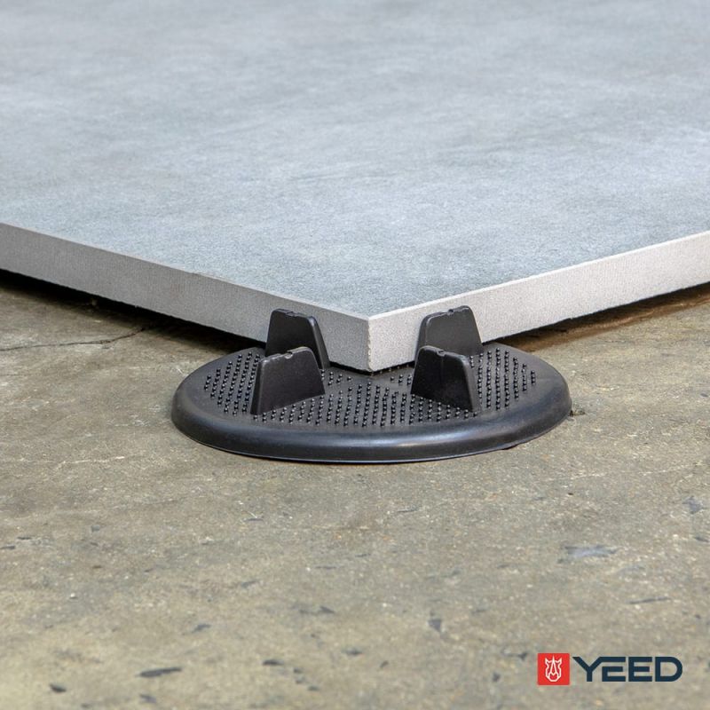 Fixed pedestal 8 mm for stone floor, duckboards - Rinno plots