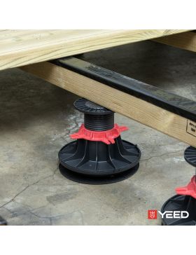 Self-leveling pedestal 115/175 mm for wooden deck - Rinno Plots