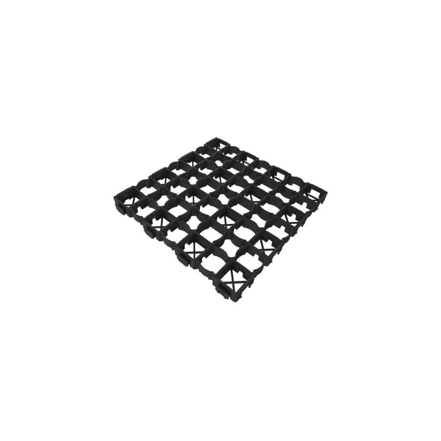 Dalle NG040 500 mm x 500 mm - H40 mm - Noir - Nidaplast