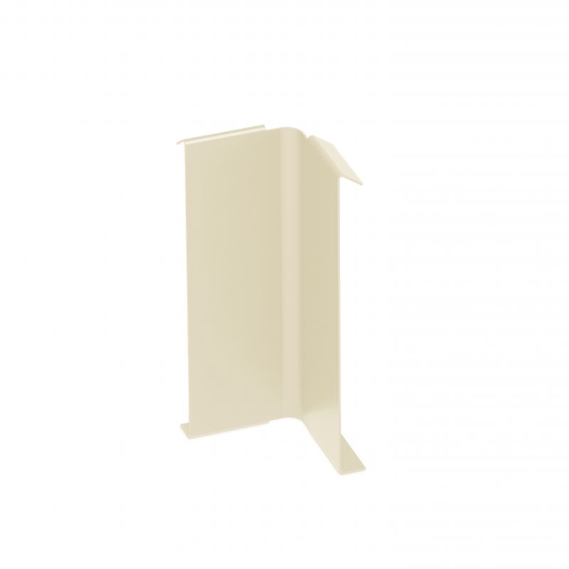 Jonction angle rentrant pour profilé clipsable blanc Jonction angle rentrant pour profilé clipsable blanc