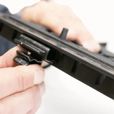 Kit terrasse sans revêtement 20M² Jouplast - finition blanc perle