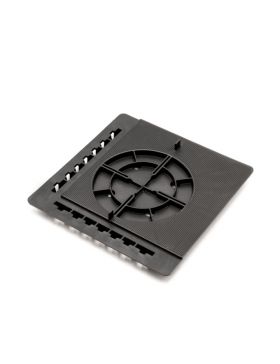 Kit terrasse sans revêtement 10M² Jouplast - finition gris anthracite