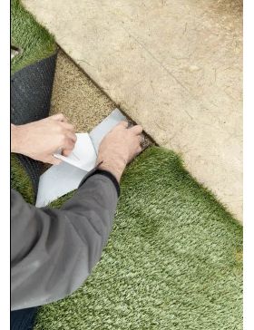Bande liaison pour gazon synthétique - 12cm x 10m - Green Avenue