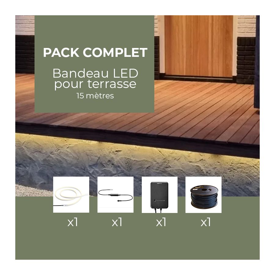 Kit bandeau LED avec transformateur - LightPro