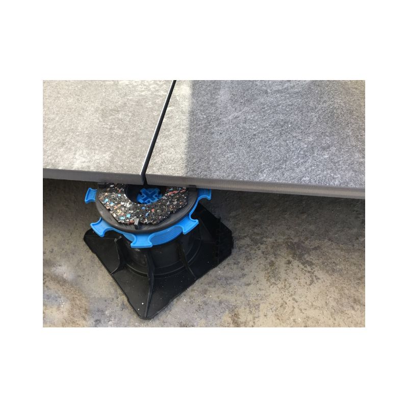 Soporte regulable estándar Cleman para terrazas 28/40 mm - JOUPLAST