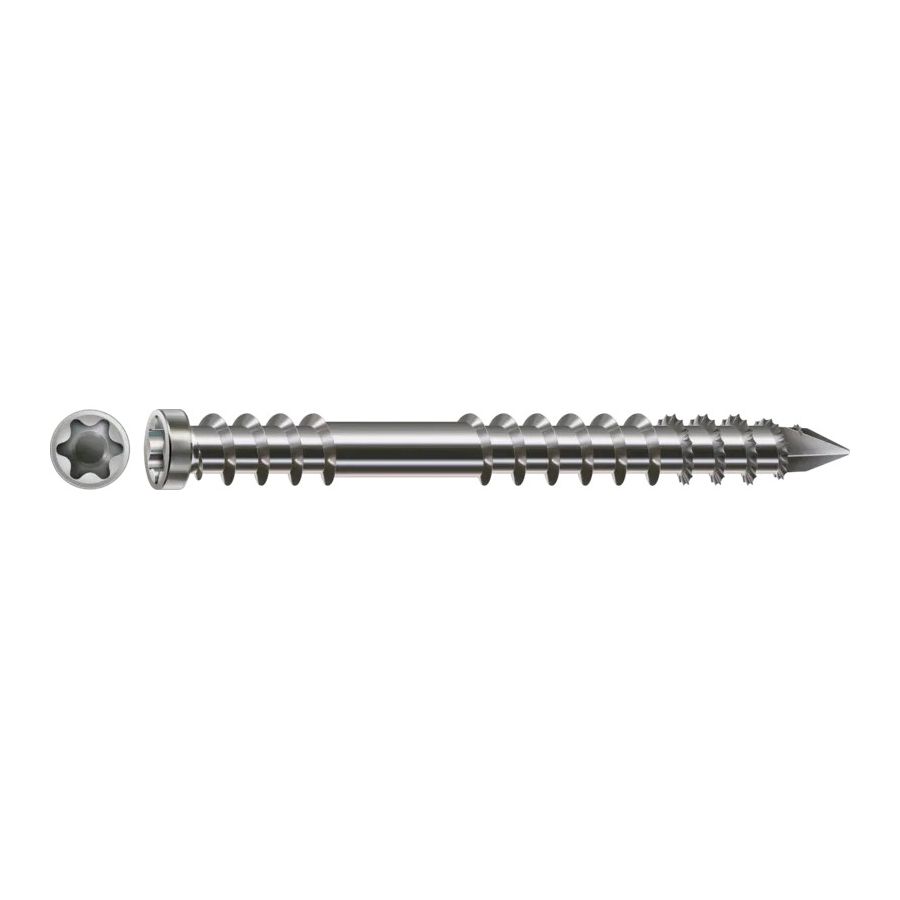Vis terrasse - Inox A4 - 6.0 x 70 - 100 PC