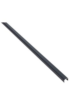 Profil alu en U - 1.97m - gris anthracite