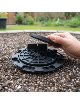 Soporte fijo para viguetas de terraza 10 mm - JOUPLAST