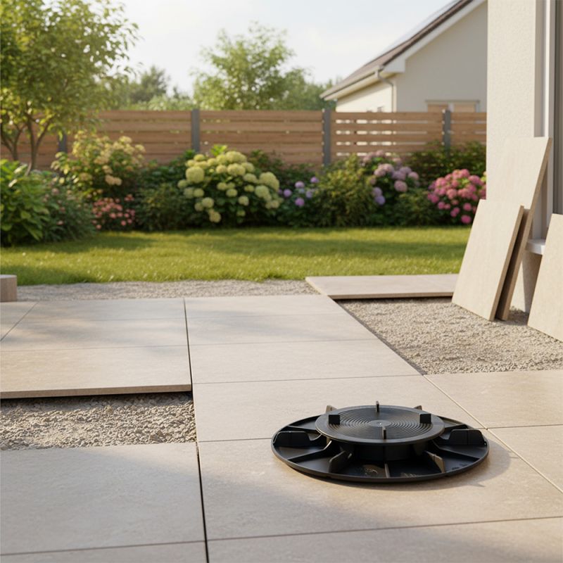 Paving pedestal 20/30 mm - Essentiel Jouplast