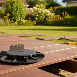 Plot réglable de terrasse pour lambourde 20/30 mm Jouplast