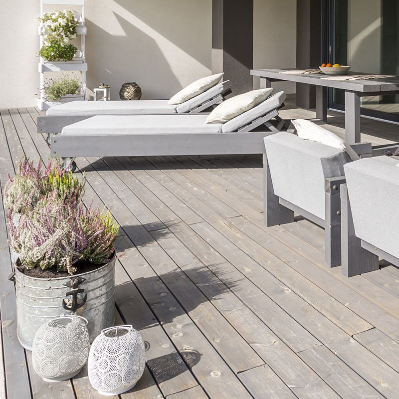 Timber pedestal 20/30 mm for wooden deck - Essentiel Jouplast