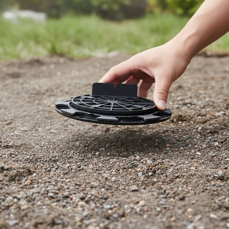 Plot terrasse pour lambourde réglable 8/20 mm JOUPLAST