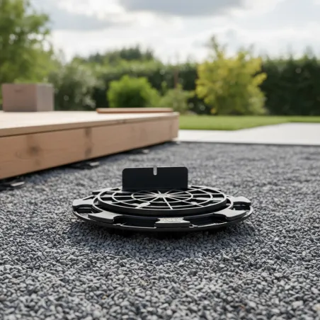 Soporte regulable para viguetas de terraza 8/20 mm - JOUPLAST