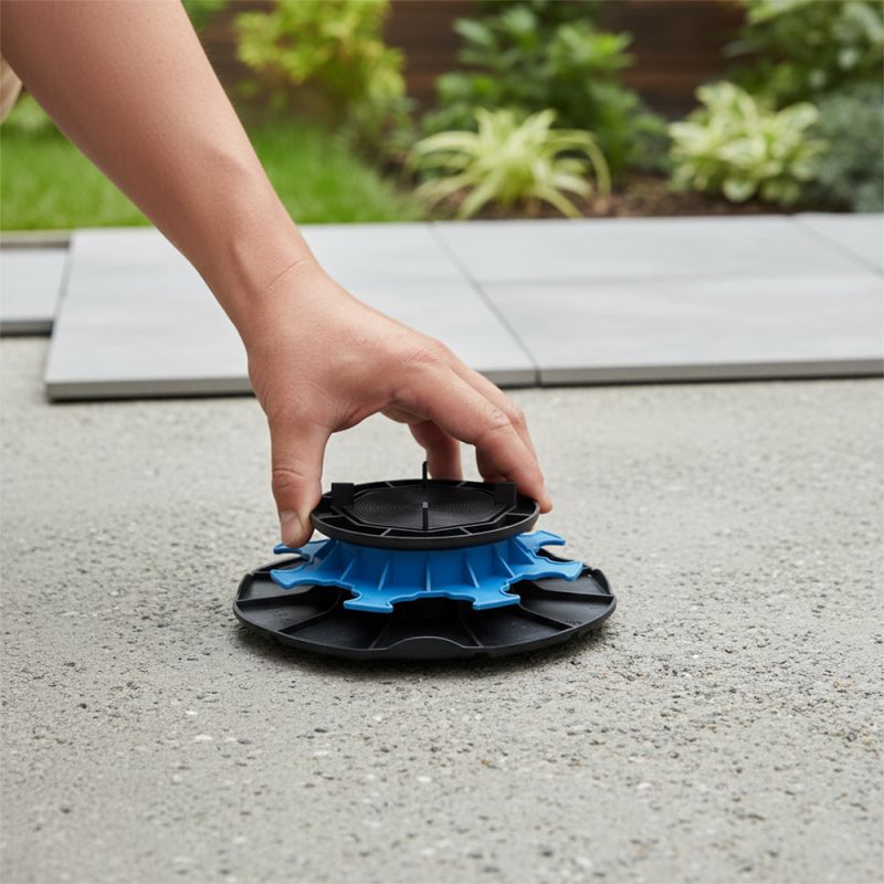 Paving pedestal 40/60 mm - Essentiel Jouplast 