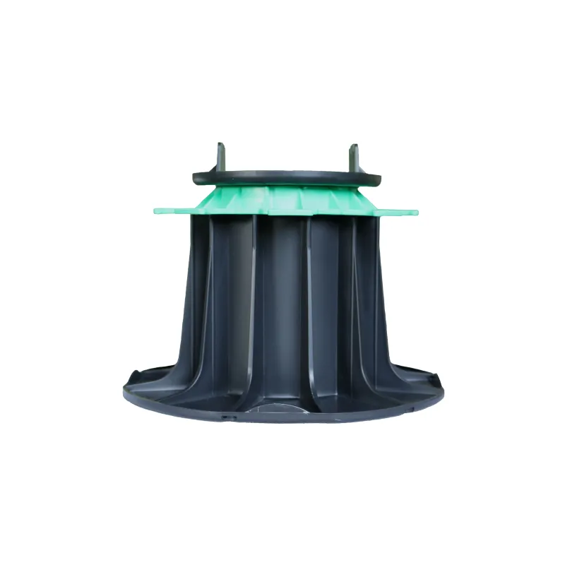 Timber pedestal 140/230 mm for wooden deck - Essentiel Jouplast