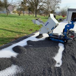 Palette de 33 Stabilisateurs de gravier (63,36 m²) - Blanc - 120 X 160 X 3 cm Blanc - EASYSTAB