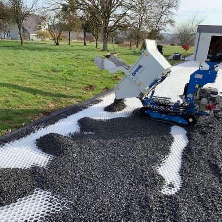 Palette von 33 rasenstabilisierungsplatte - weiß - 120 X 160 X 3 cm - EASYSTAB